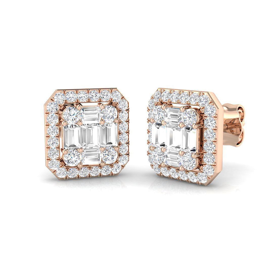 SE6039 — Earrings - 9k Rose Gold