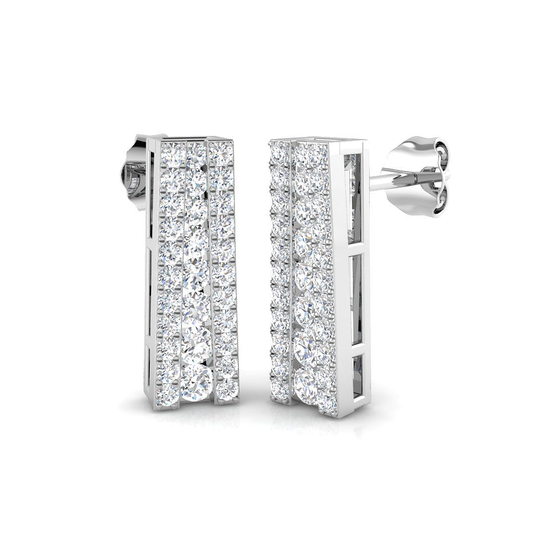 SE6062 — Earrings - 9k White Gold