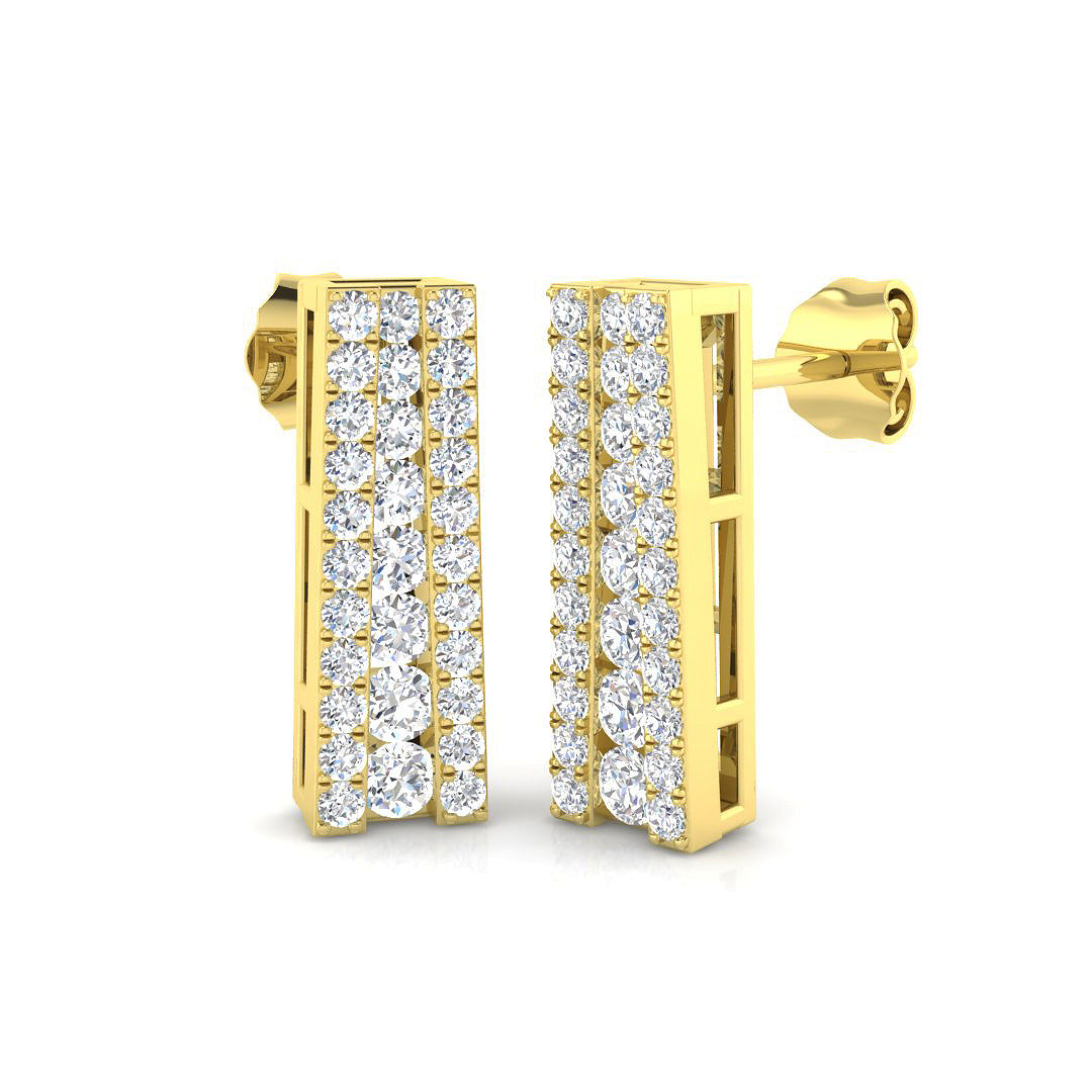 SE6062 — Earrings - 9k Yellow Gold