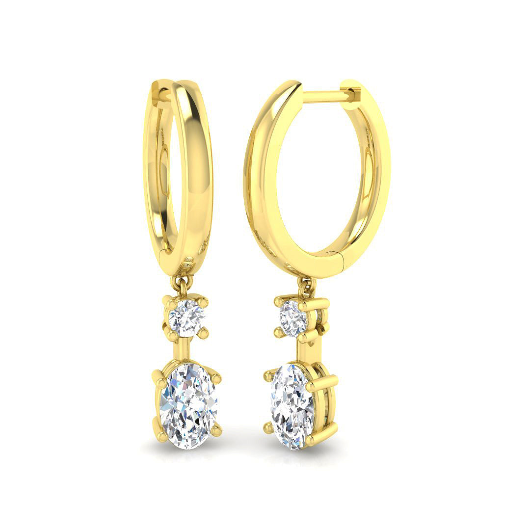 SE6065 — Earrings - 9k Yellow Gold