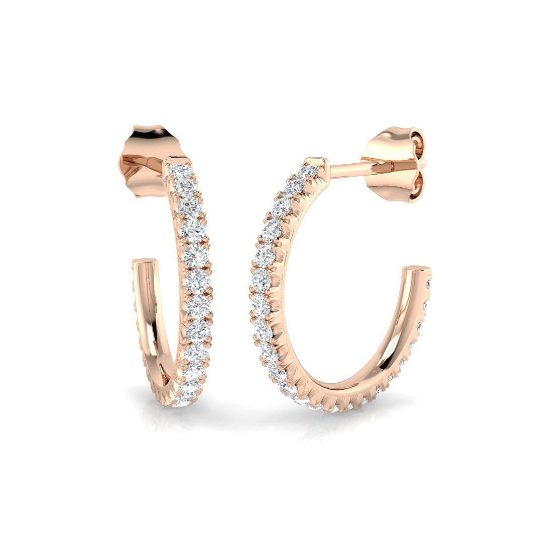 SE6067 — Earrings - 9k Rose Gold