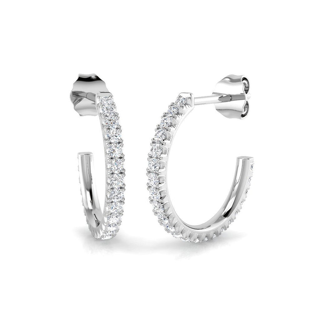 SE6067 — Earrings - 9k White Gold