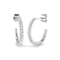SE6067 — Earrings - 9k White Gold