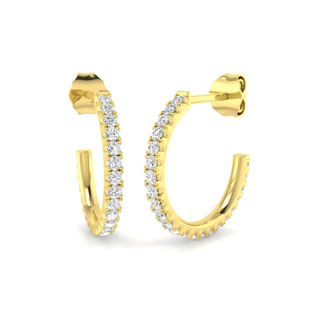 SE6067 — Earrings - 9k Yellow Gold