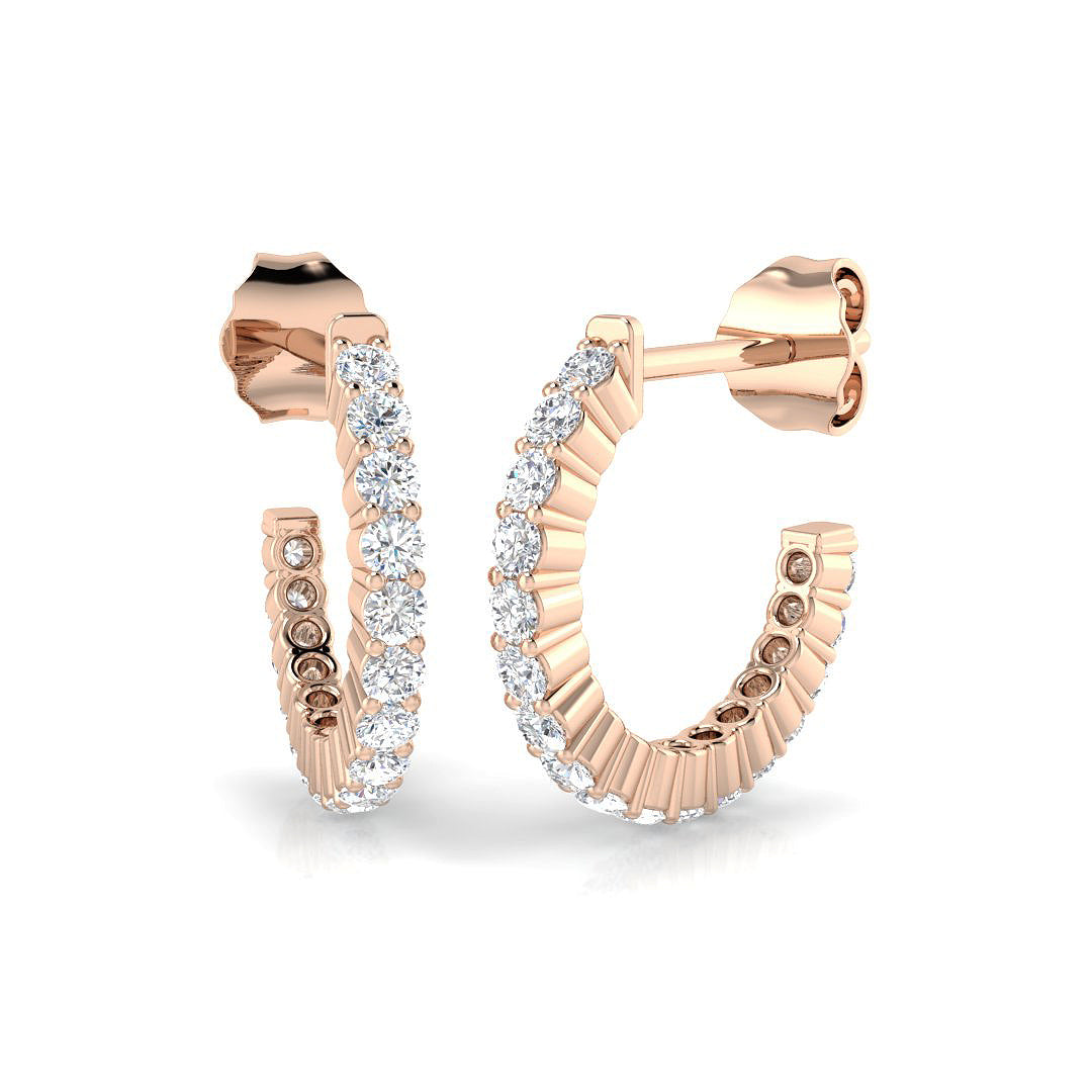 SE6068 — Earrings - 9k Rose Gold