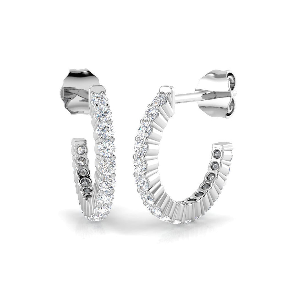 SE6068 — Earrings - 9k White Gold