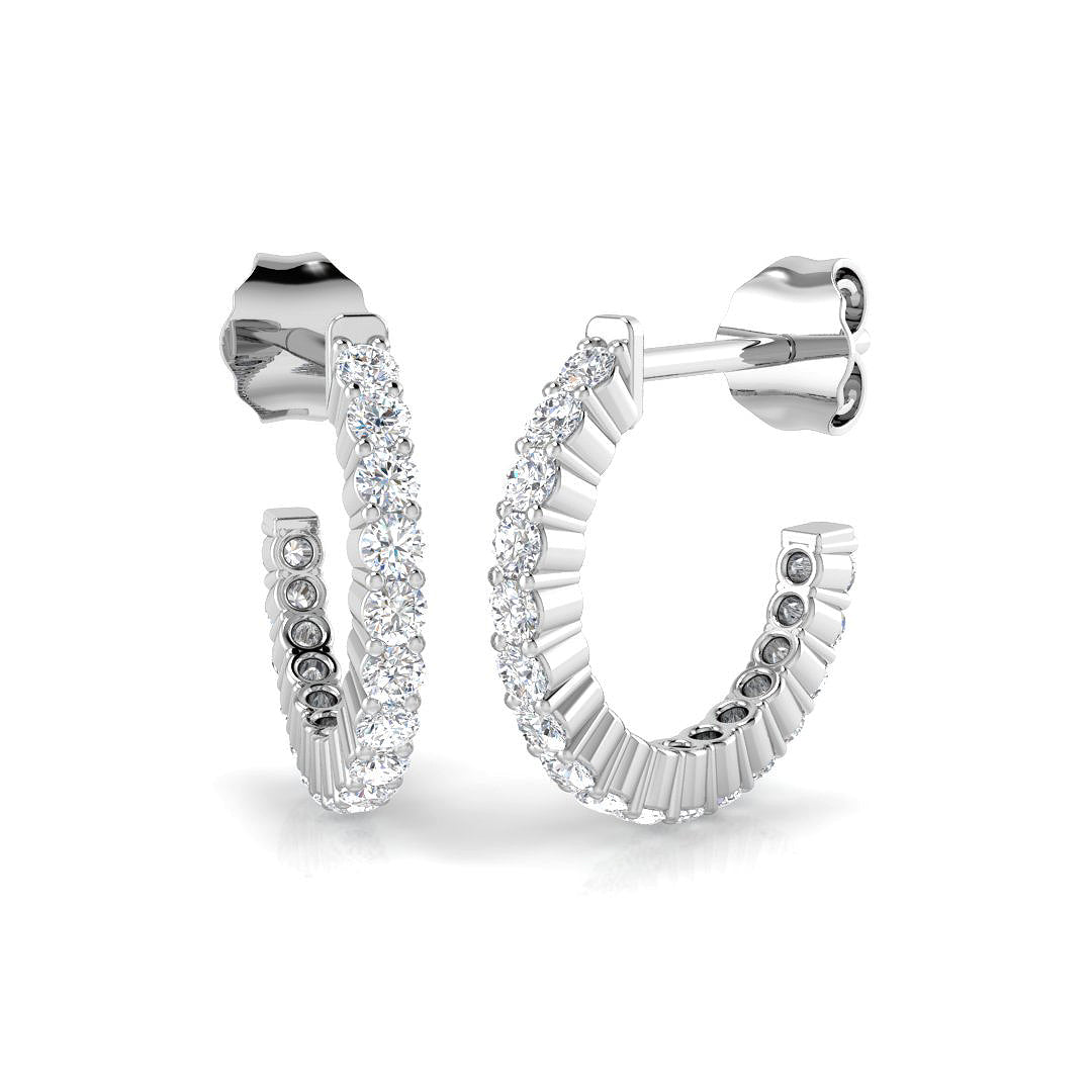 SE6068 — Earrings - 9k White Gold