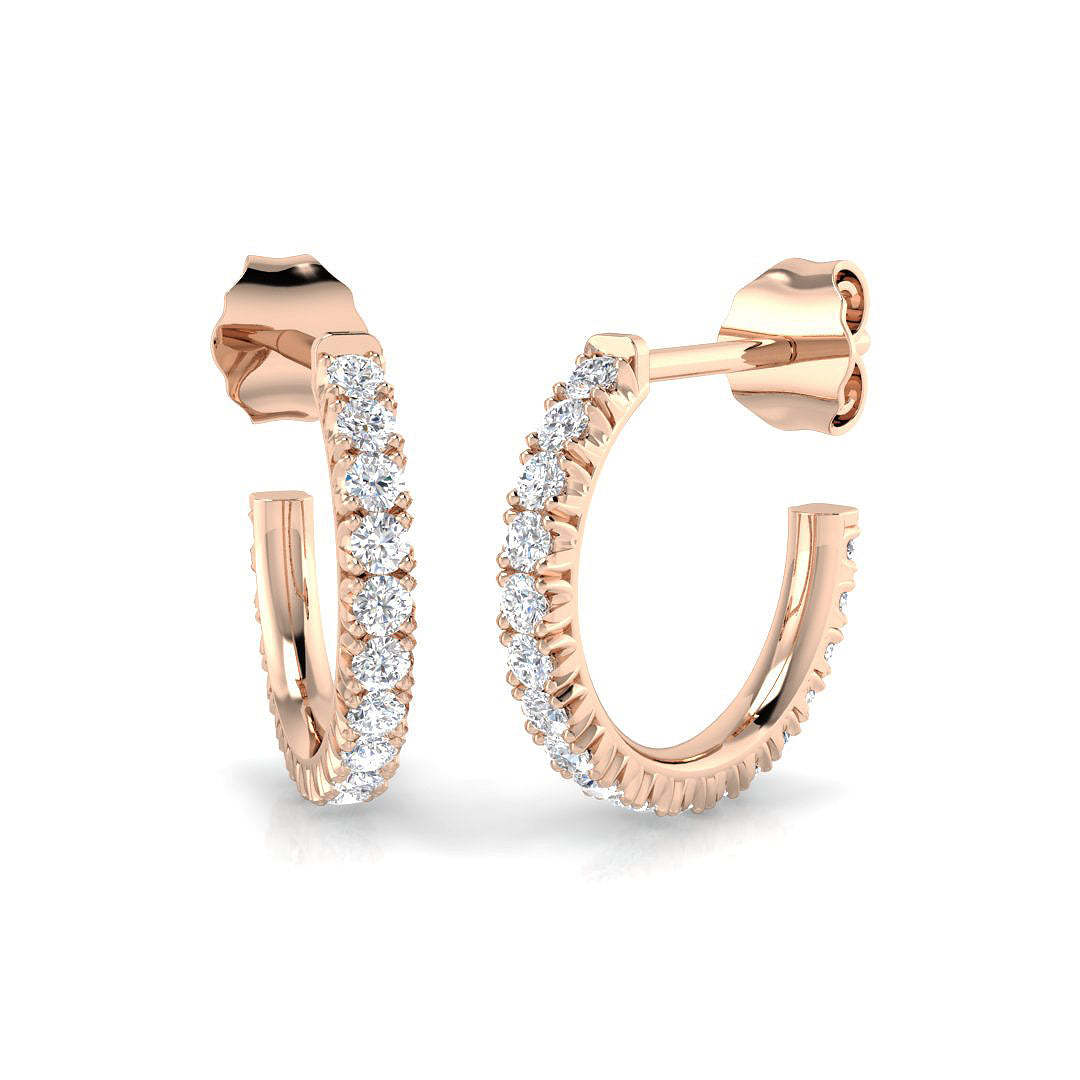 SE6069 — Earrings - 9k Rose Gold