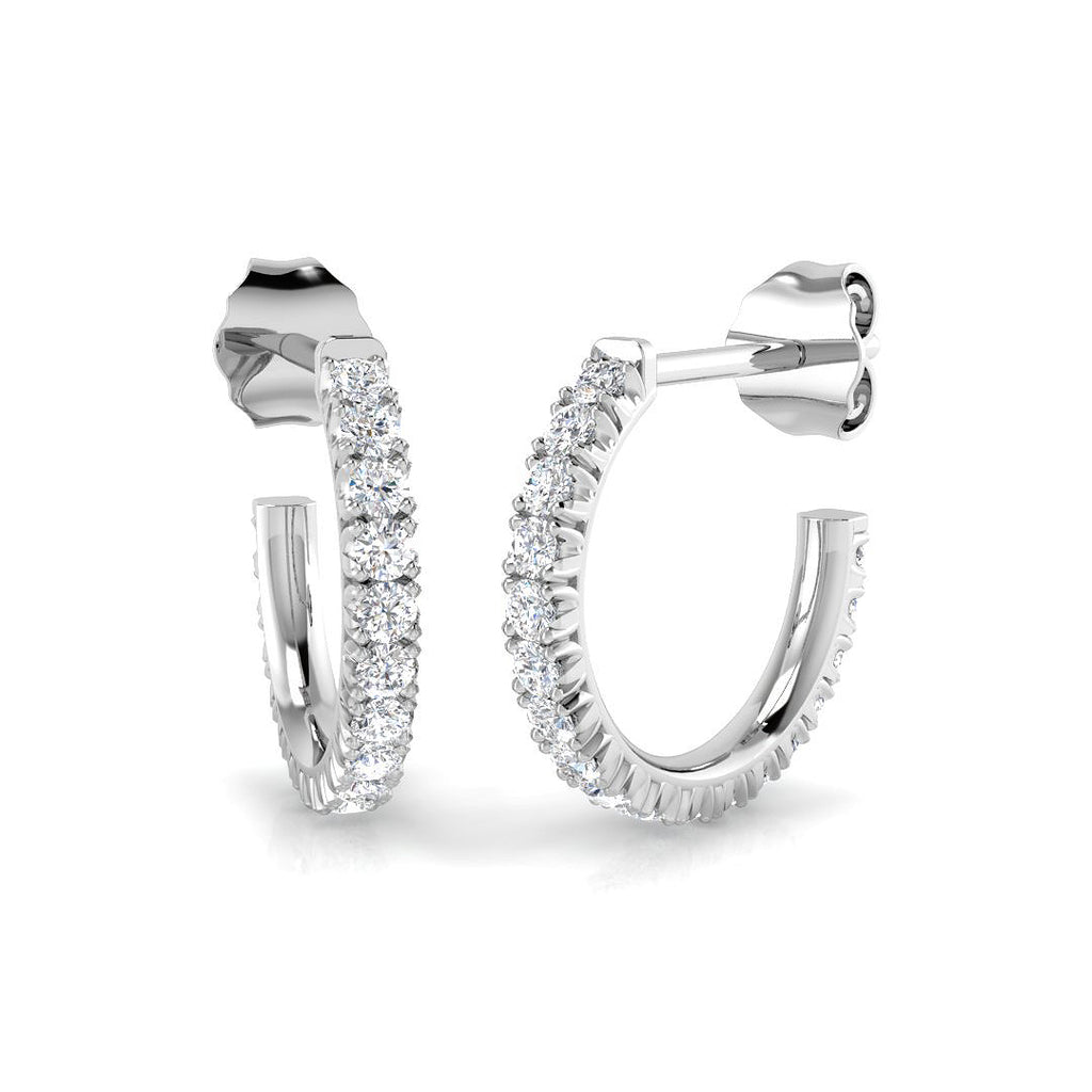 SE6069 — Earrings - 9k White Gold