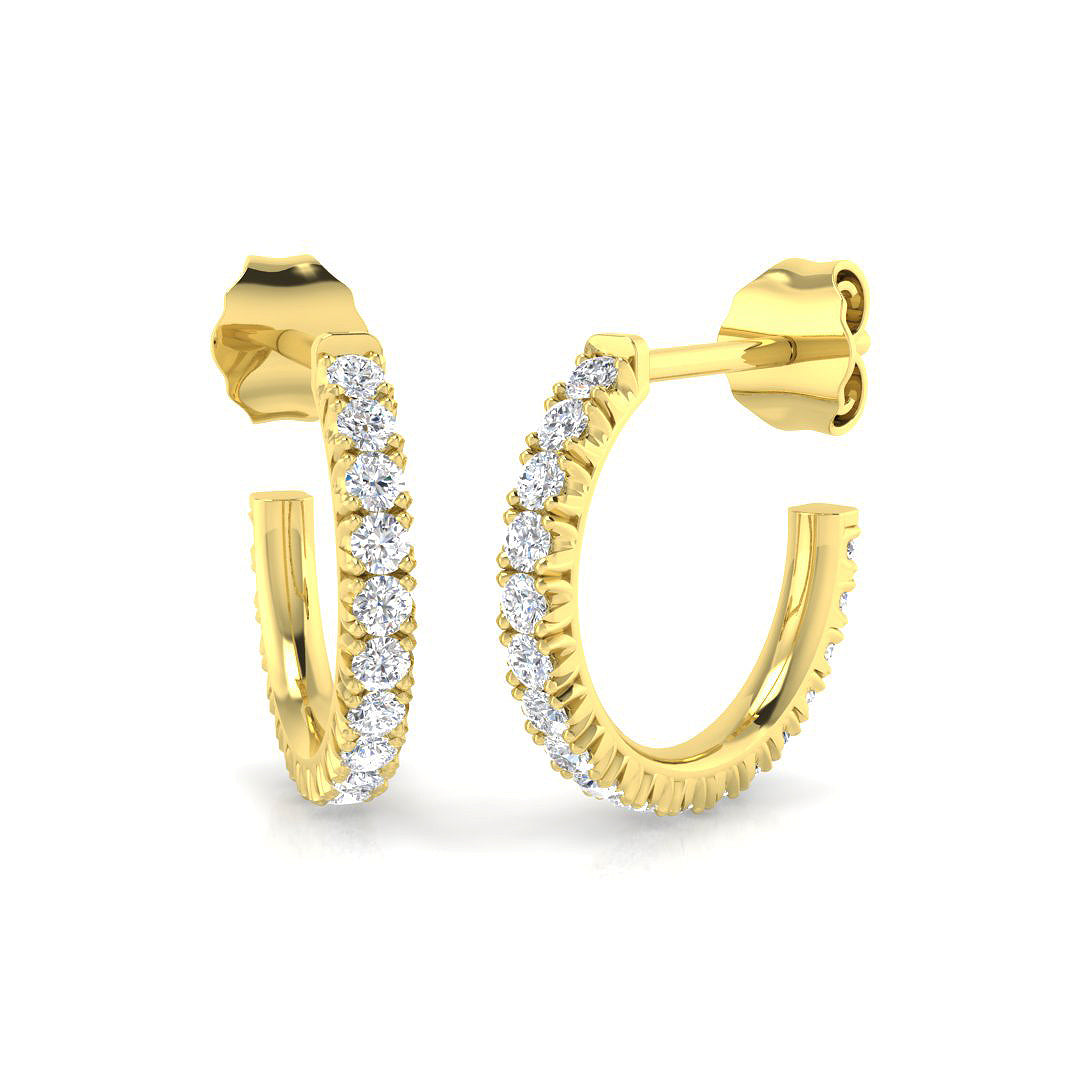 SE6069 — Earrings - 9k Yellow Gold