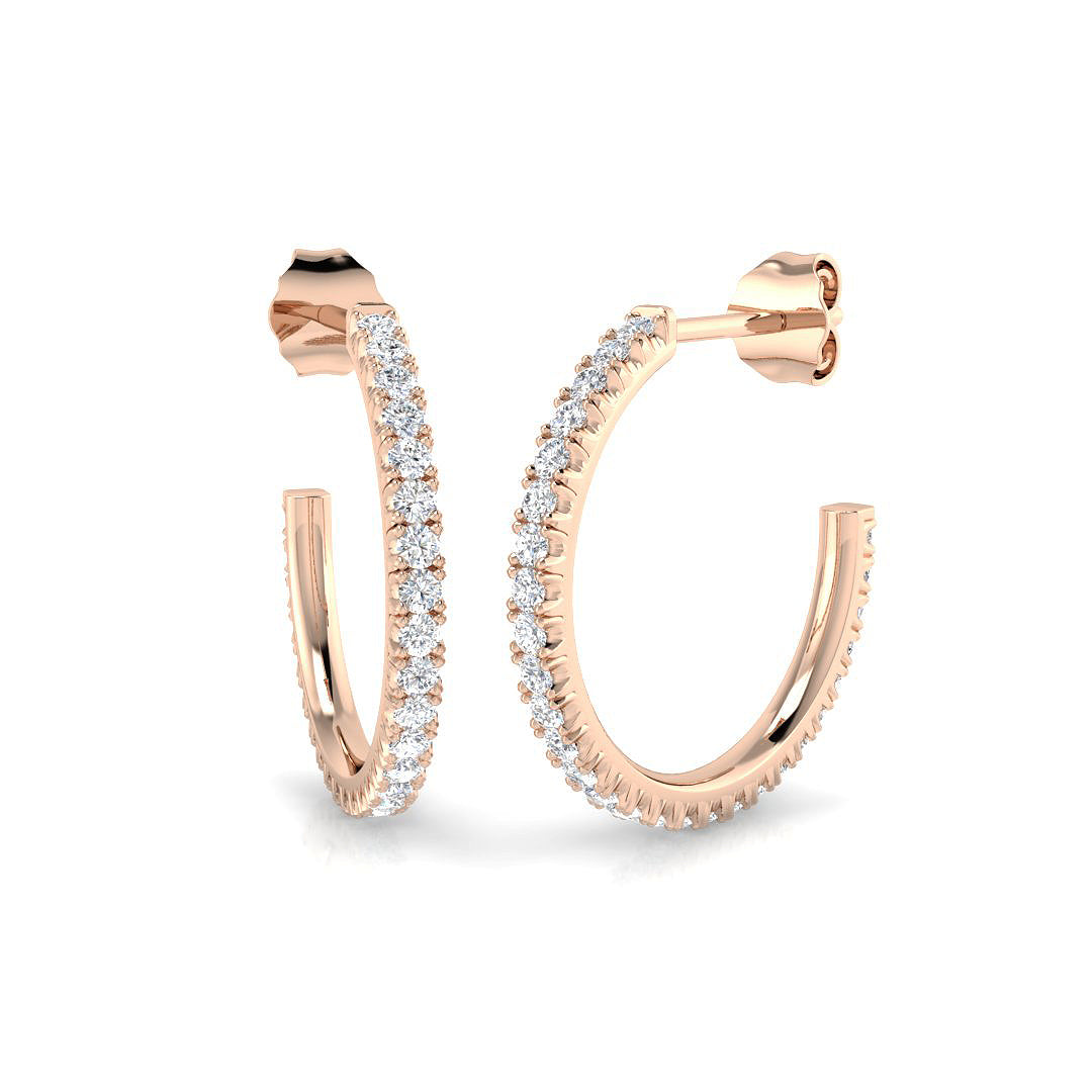 SE6070 — Earrings - 9k Rose Gold