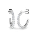 SE6071 — Earrings - 9k White Gold