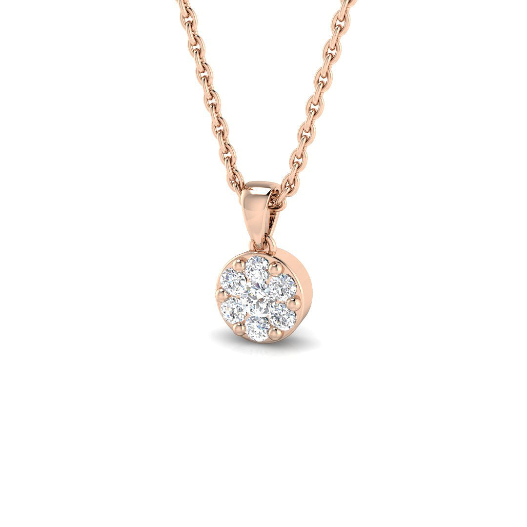 SE6077P — Pendant - 9k Rose Gold