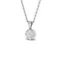 SE6077P — Pendant - 9k White Gold