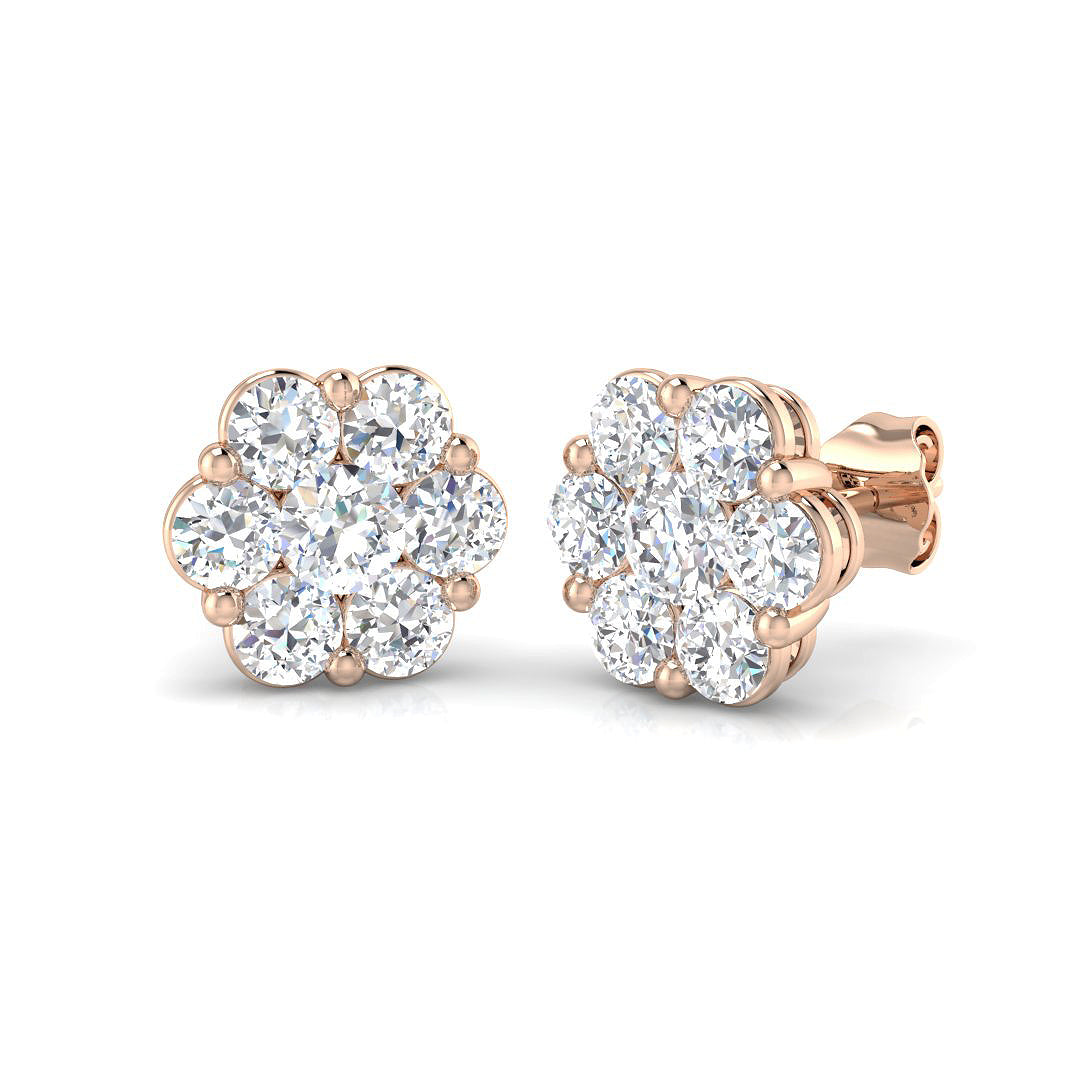 SE6078 — Earrings - 9k Rose Gold