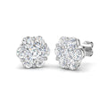 SE6078 — Earrings - 9k White Gold