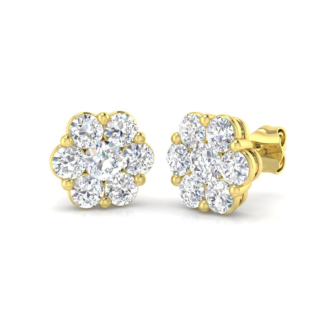 SE6078 — Earrings - 9k Yellow Gold