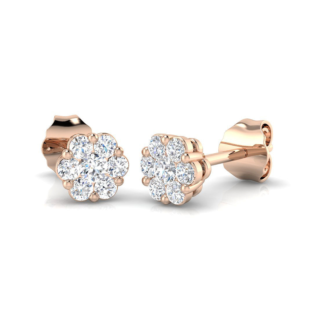 SE6079 — Earrings - 9k Rose Gold
