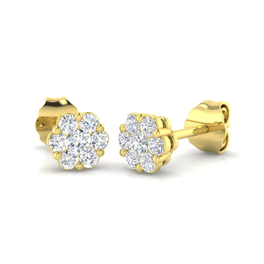 SE6079 — Earrings - 9k Yellow Gold