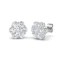SE6080 — Earrings - 9k White Gold