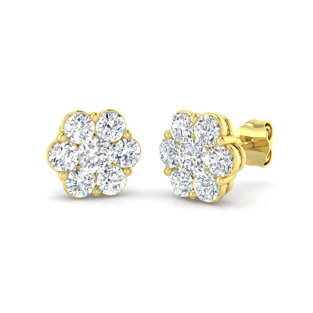 SE6080 — Earrings - 9k Yellow Gold