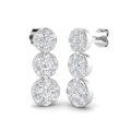 SE6081 — Earrings - 9k White Gold