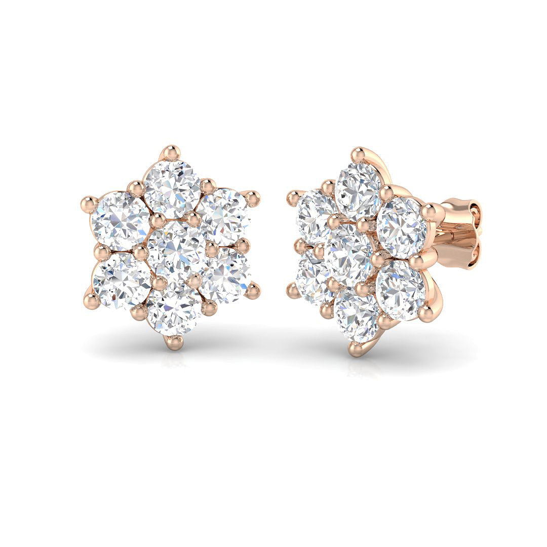 SE6082 — Earrings - 9k Rose Gold