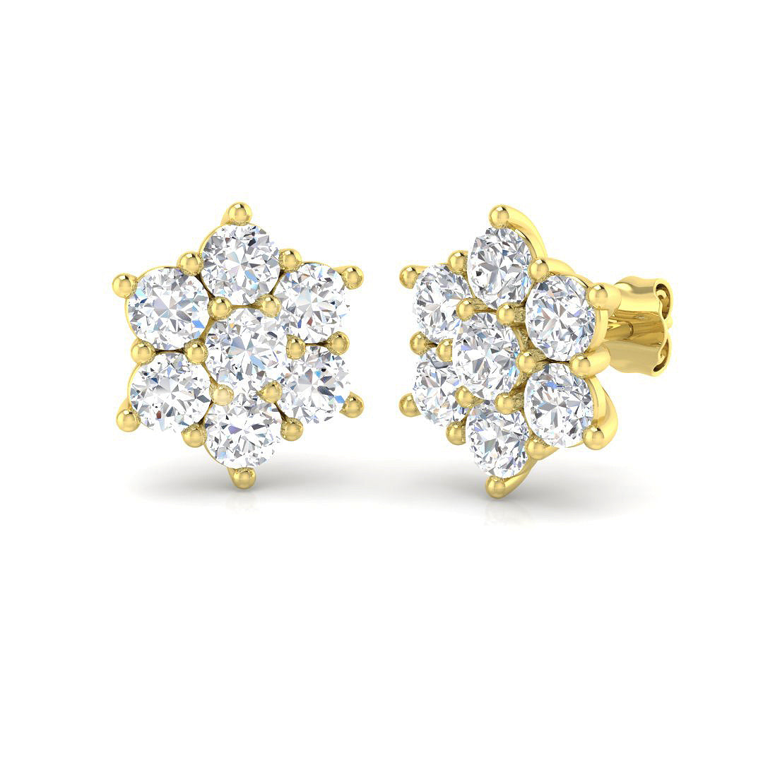 SE6082 — Earrings - 9k Yellow Gold