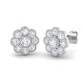 SE6083 — Earrings - 9k White Gold