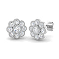 SE6084 — Earrings - 9k White Gold