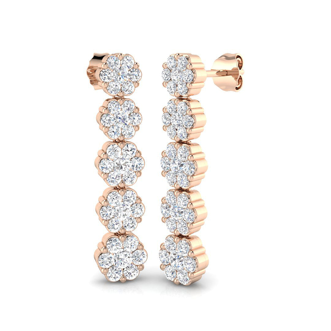 SE6086 — Earrings - 9k Rose Gold