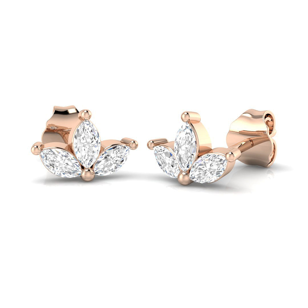 SE6099 — Earrings - 9k Rose Gold