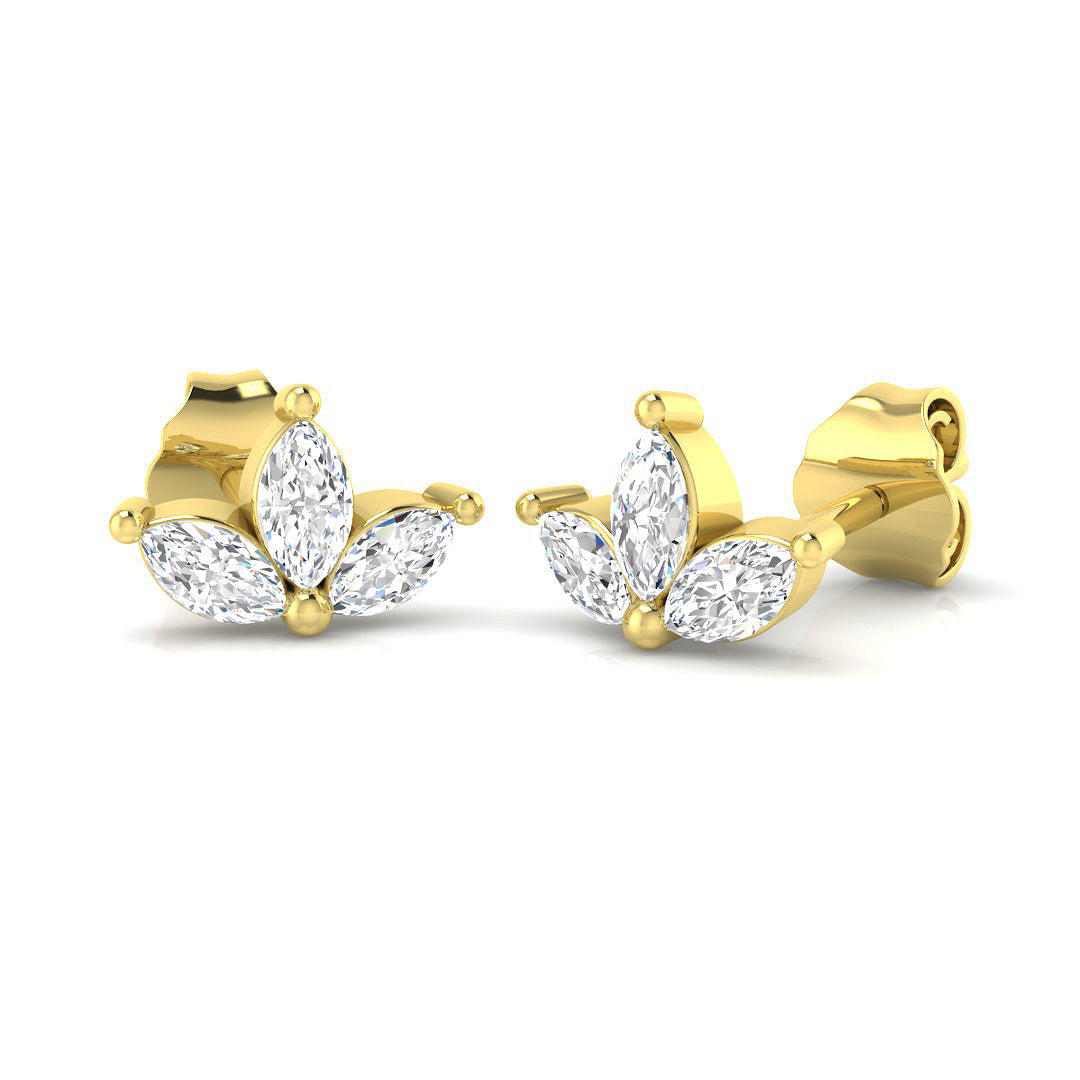SE6099 — Earrings - 9k Yellow Gold
