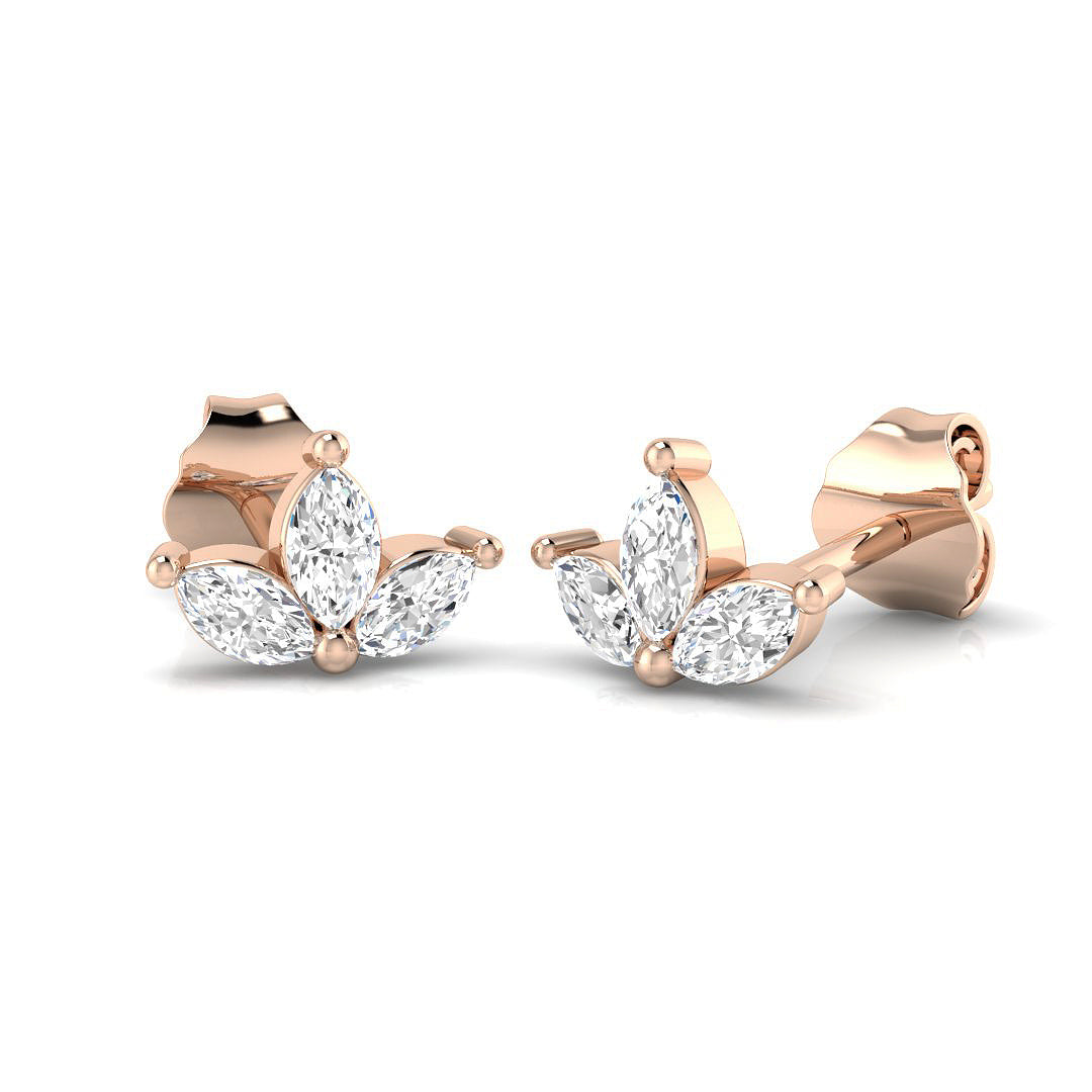SE6101 — Earrings - 9k Rose Gold