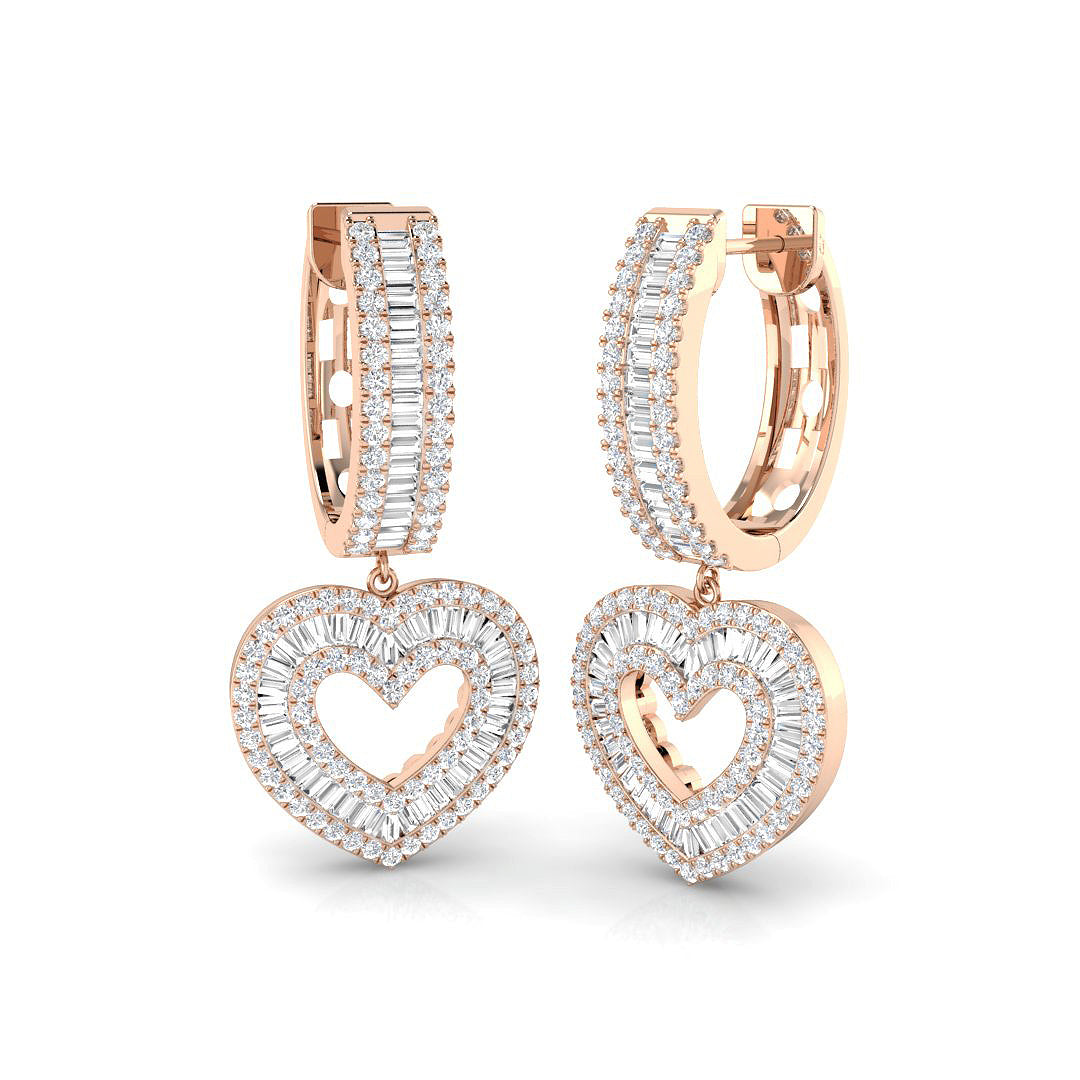 SE6102 — Earrings - 9k Rose Gold