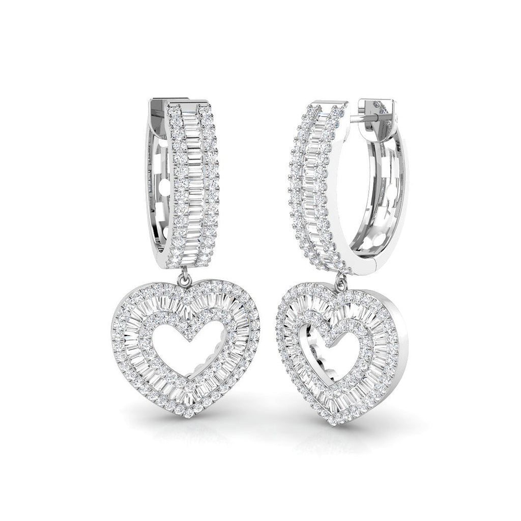 SE6102 — Earrings - 9k White Gold