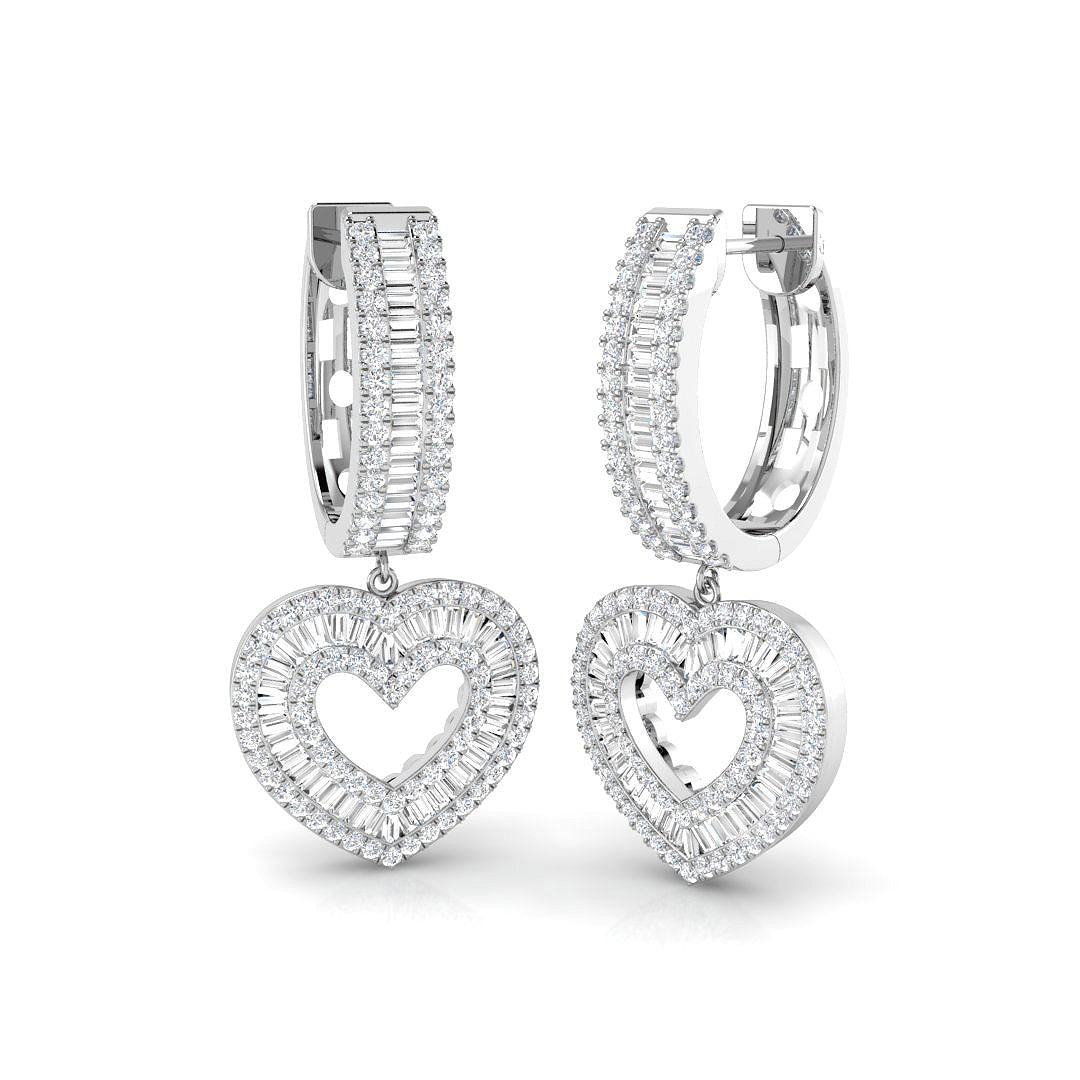 SE6102 — Earrings - 9k White Gold