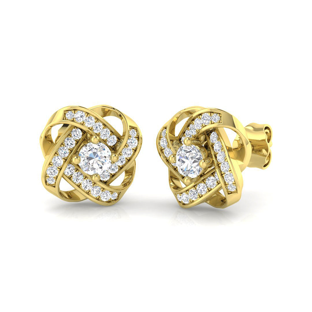 SE6107 — Earrings - 9k Yellow Gold