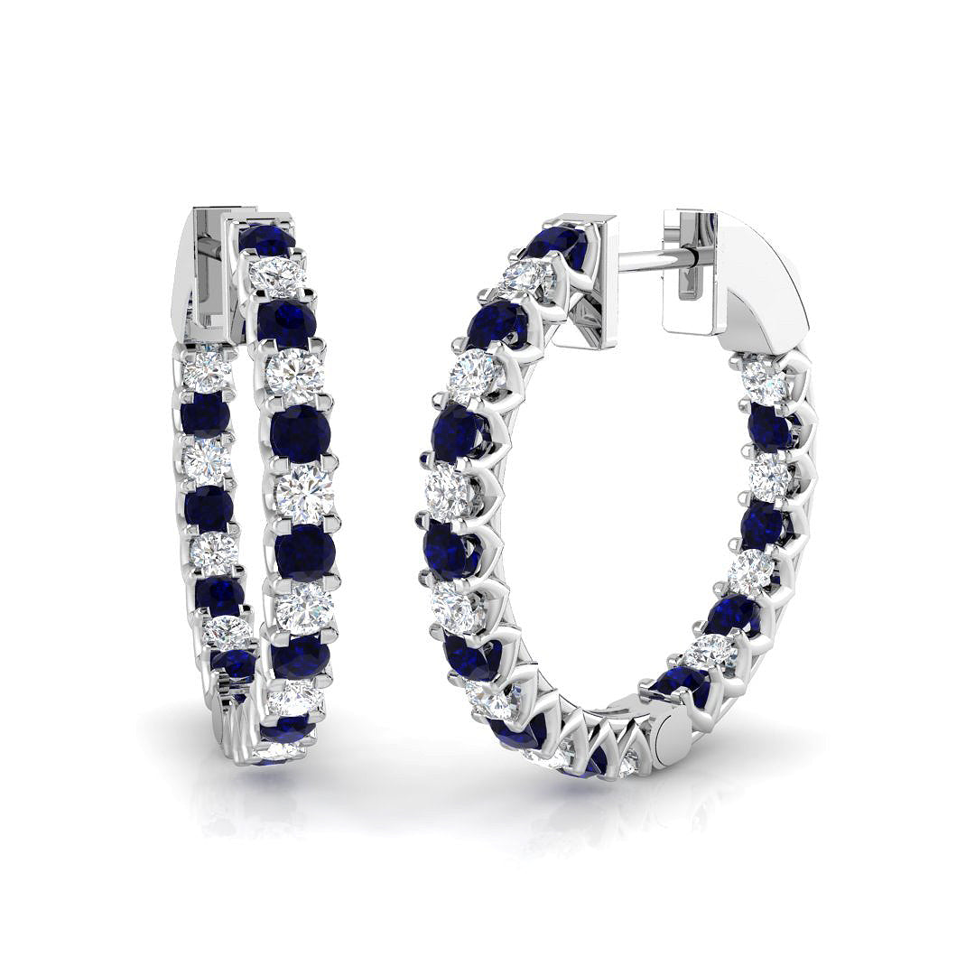 SE6109 — Earrings - 9k White Gold