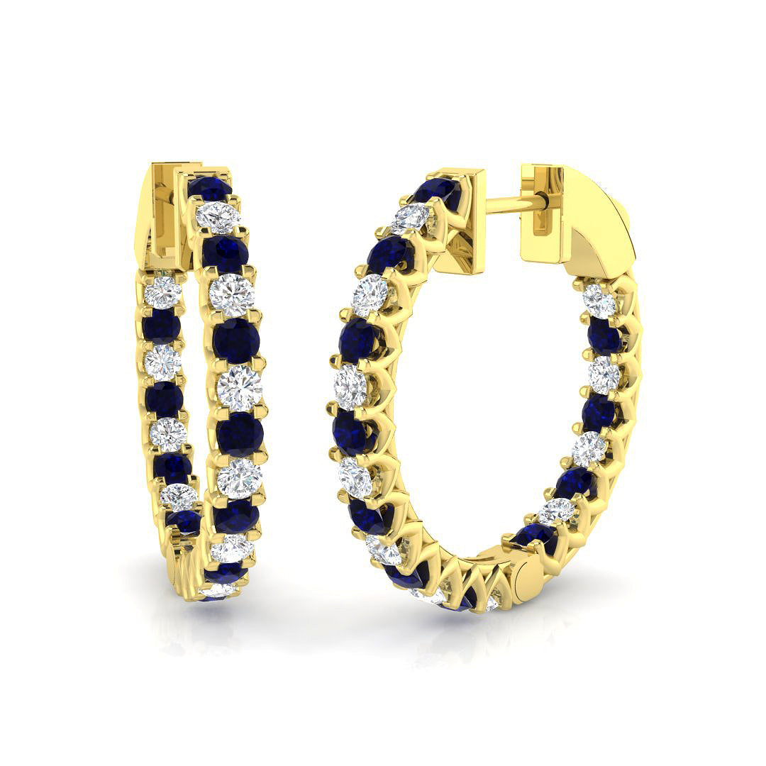 SE6109 — Earrings - 9k Yellow Gold