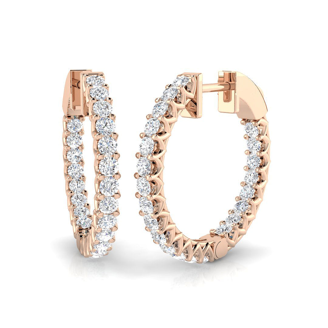 SE6109 — Earrings - 9k Rose Gold