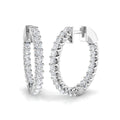 SE6109 — Earrings - 9k White Gold