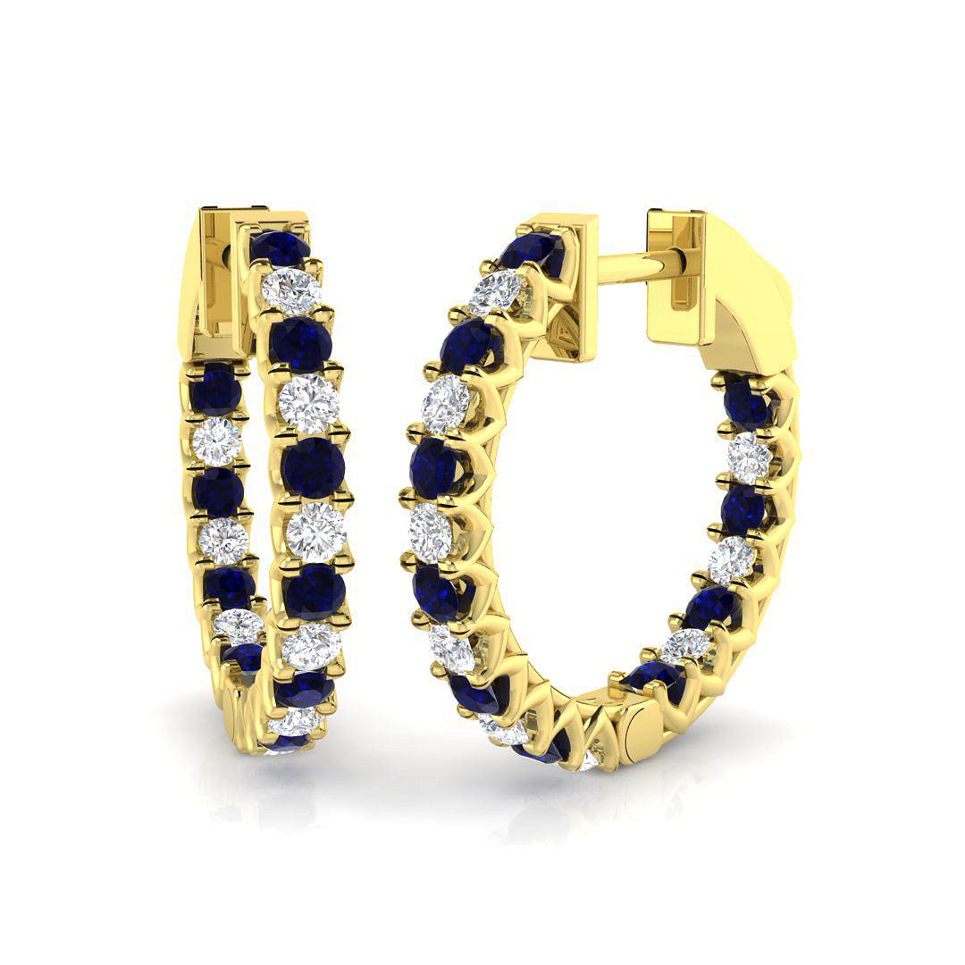 SE6110 — Earrings - 9k Yellow Gold