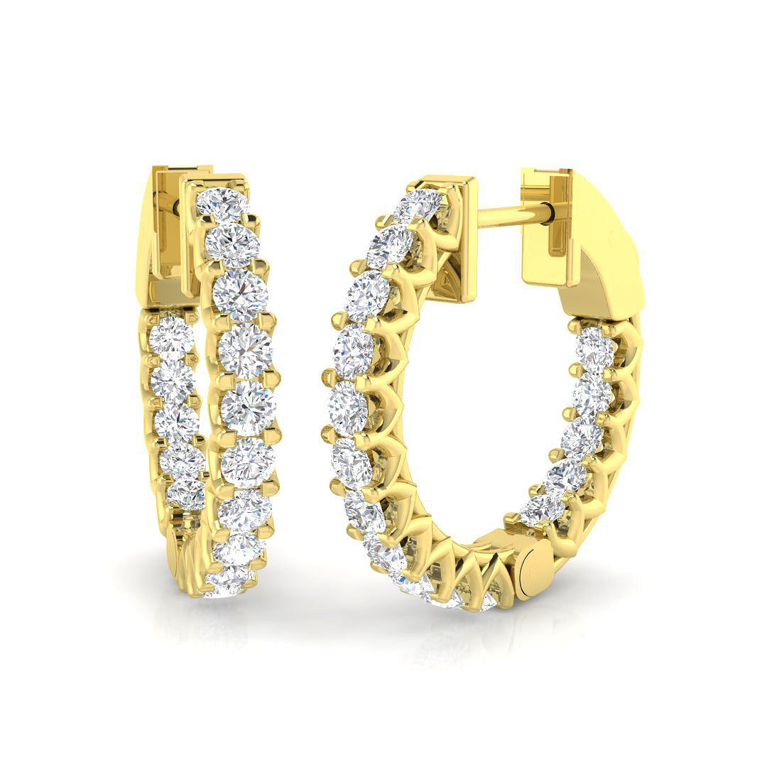 SE6111 — Earrings - 9k Yellow Gold