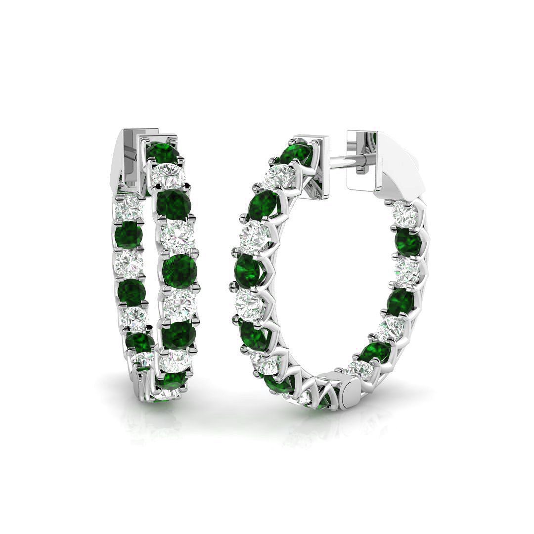 SE6112 — Earrings - 18k White Gold