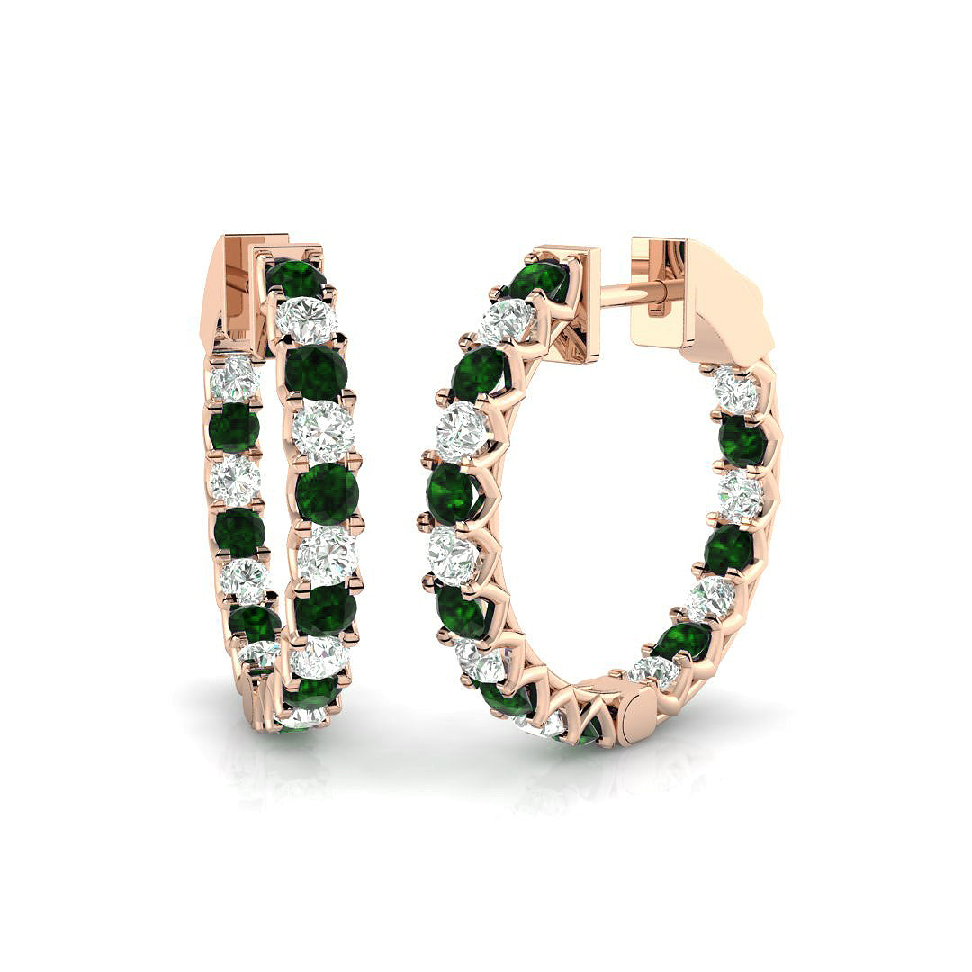 SE6112 — Earrings - 9k Rose Gold