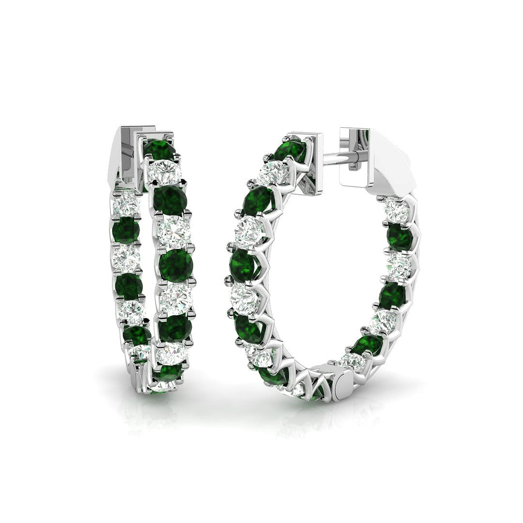 SE6112 — Earrings - 9k White Gold