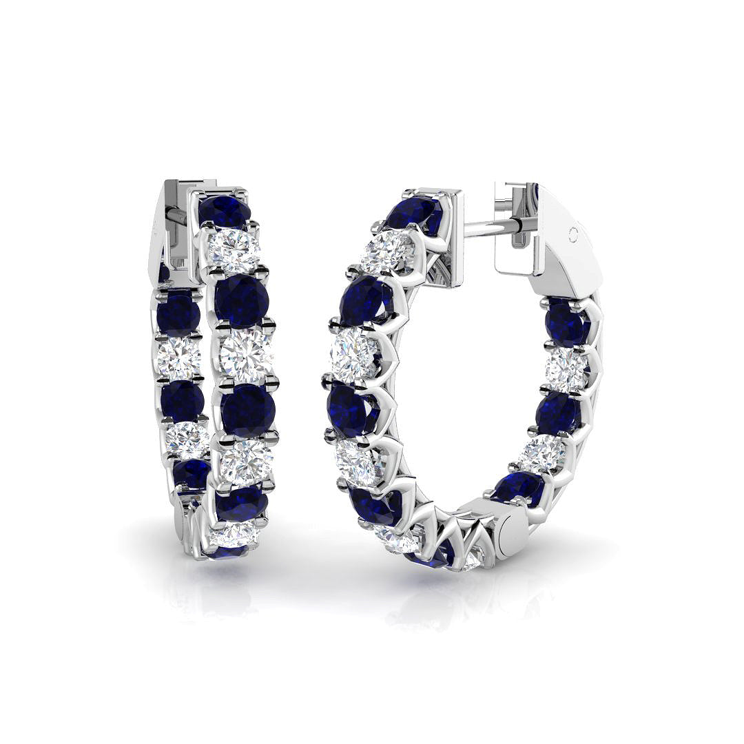 SE6113 — Earrings - 9k White Gold