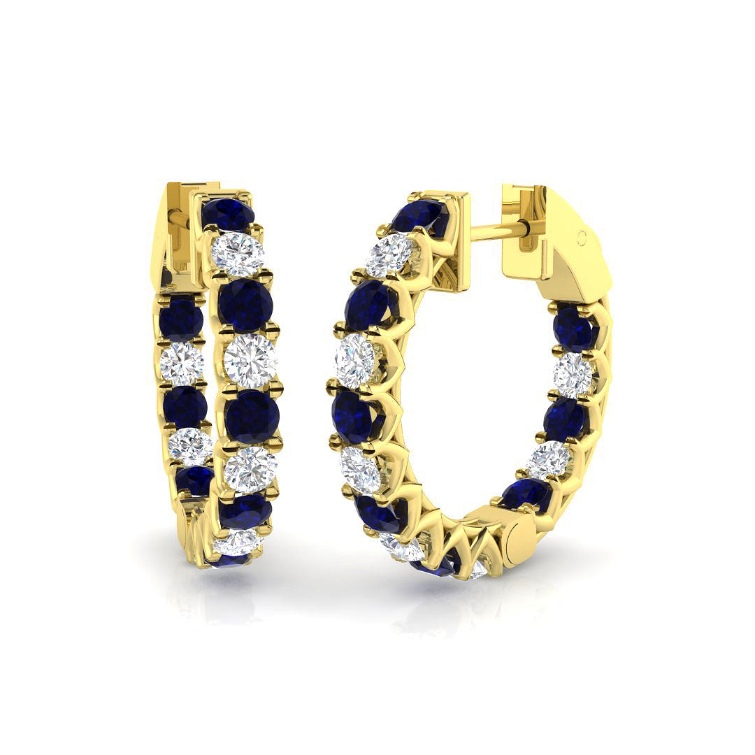 SE6113 — Earrings - 9k Yellow Gold