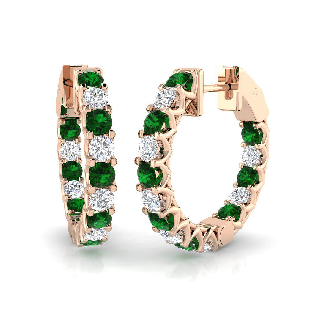 SE6113 — Earrings - 9k Rose Gold